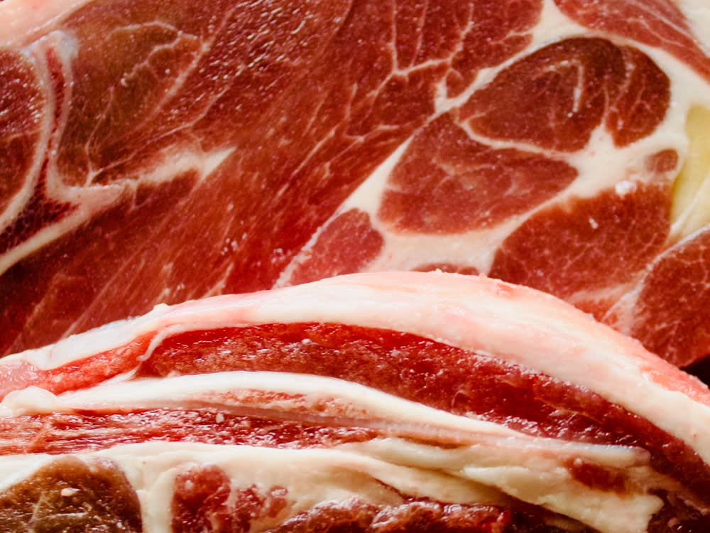 Australian lamb rack cuts